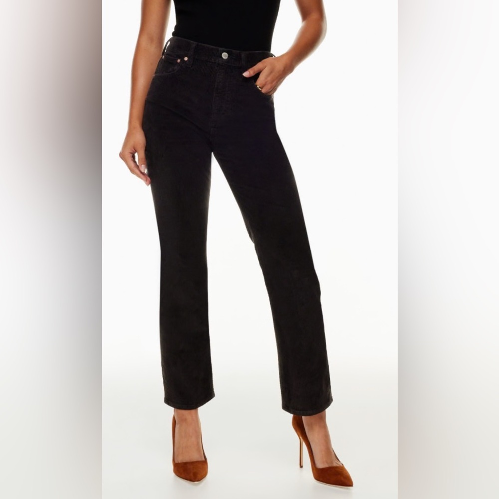 Denim Forum Arlo High Rise Straight Leg 26L